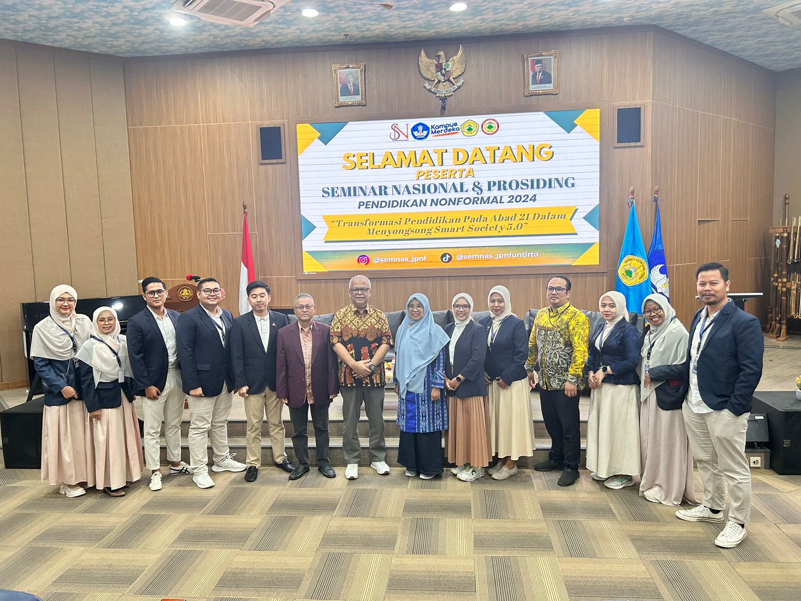 Pendidikan Non Formal FKIP UNTIRTA Menyelenggarakan Seminar Nasional & Prosiding dengan Tema “Transformasi Pendidikan Abad 21 dalam Menyongsong Smart Society 5.0”