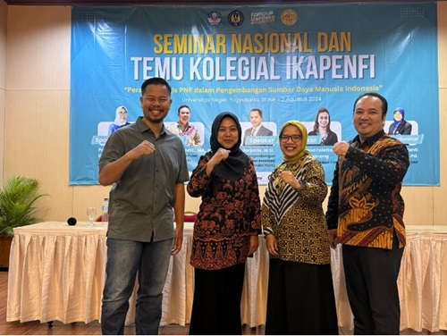 Jurusan Pendidikan Nonformal FKIP Untirta Hadiri Seminar Nasional dan Temu Kolegial IKAPENFI di Kampus UNY