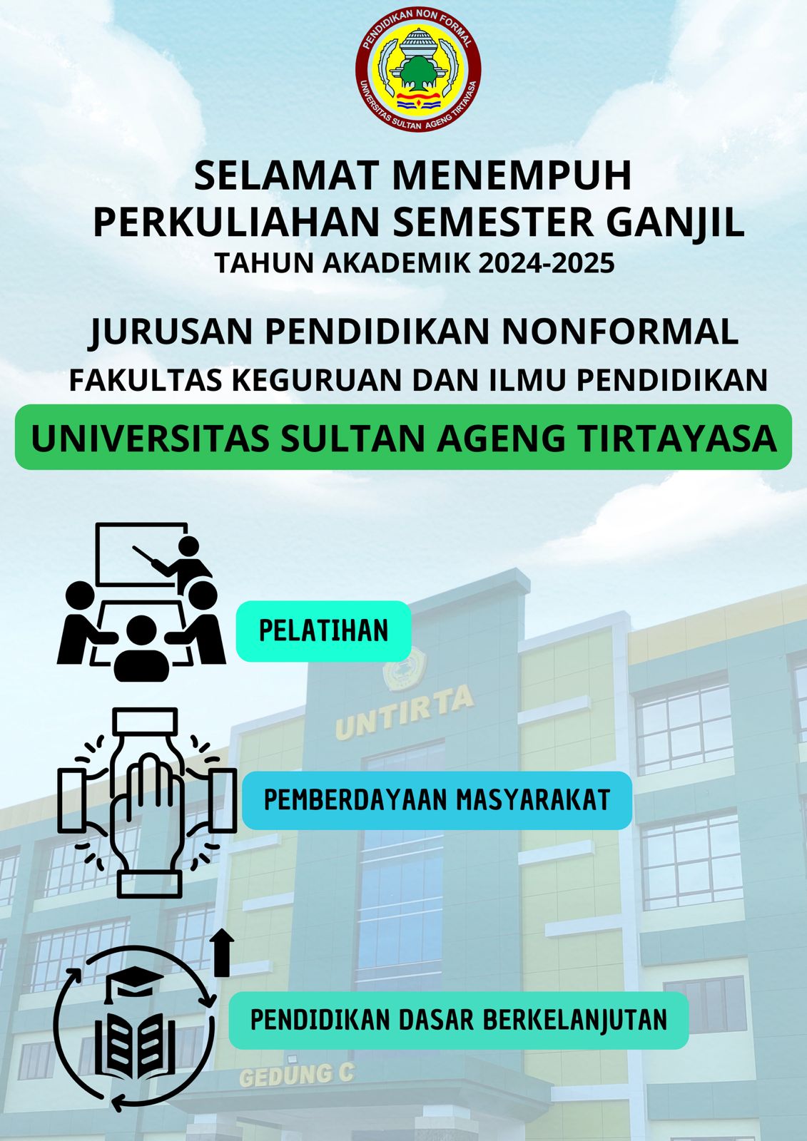 Antusiasme Meluap, Mahasiswa Baru Program Studi PNF FKIP Untirta Mengikuti Kuliah Perdana dengan Semangat Baru