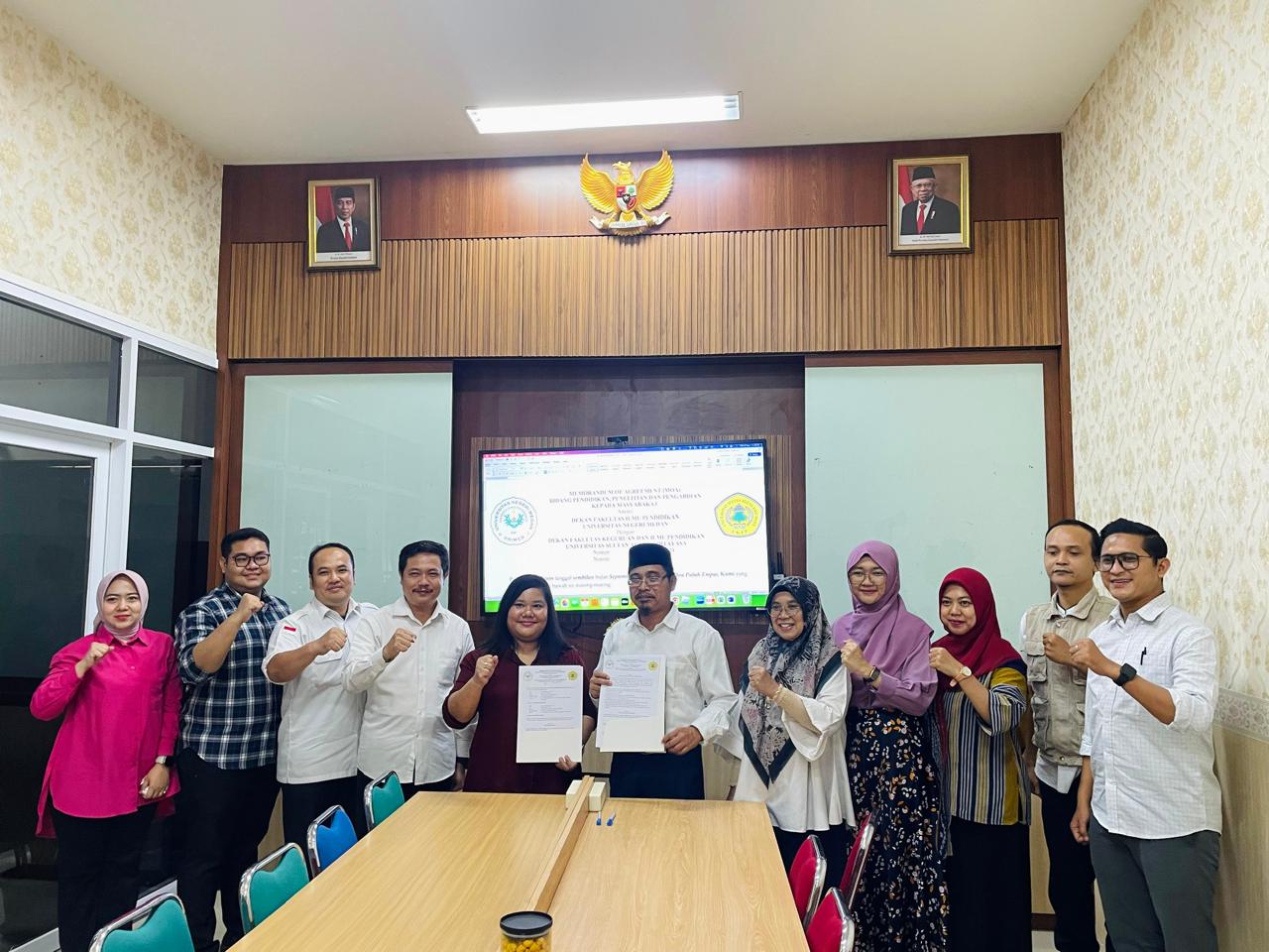 Program Studi Pendidikan Nonformal, Universitas Sultan Ageng Tirtayasa, Resmi Menjalin Kerjasama dengan Program Studi Pendidikan Masyarakat, Universitas Negeri Medan