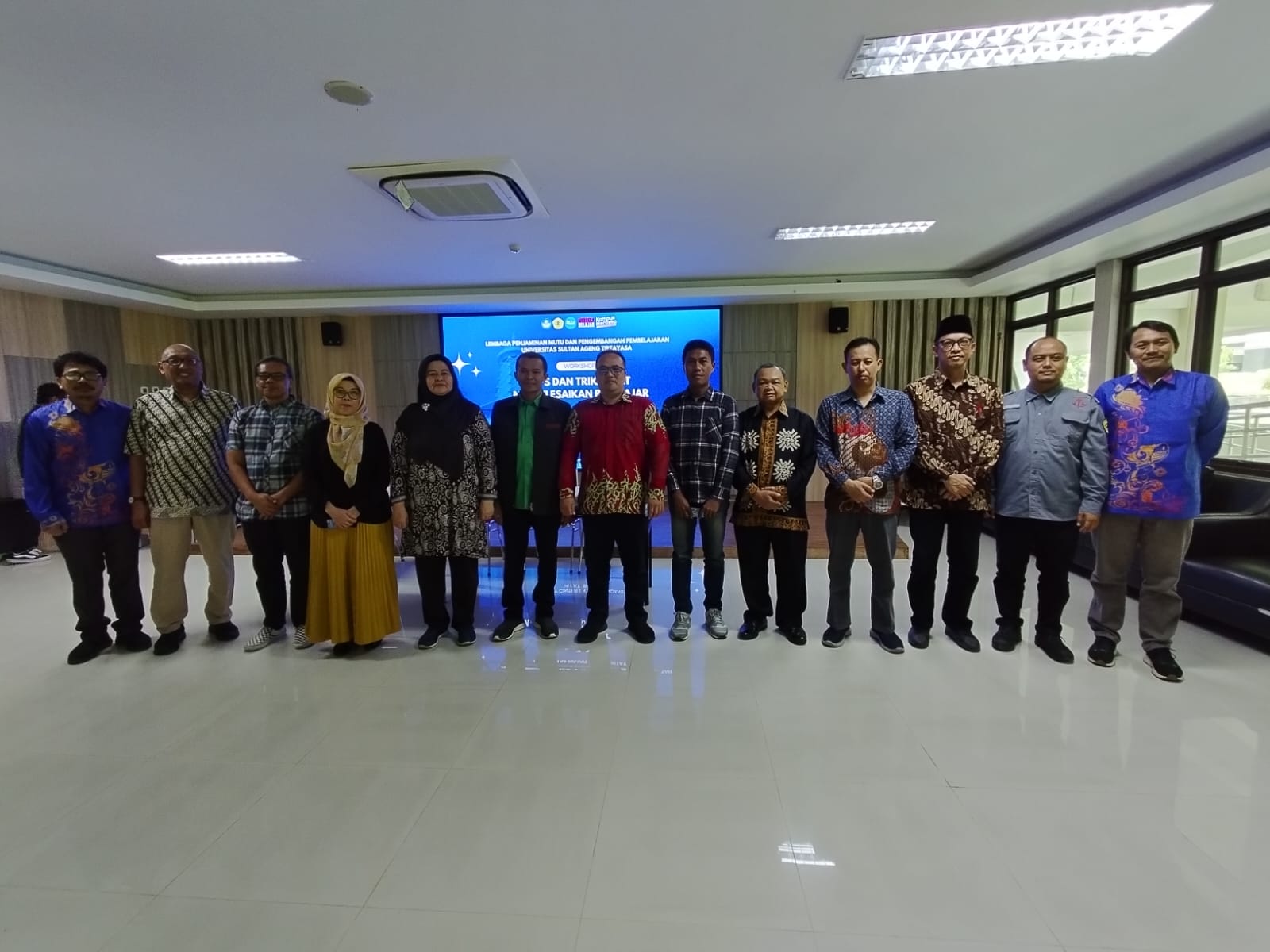 Penguatan Kompetensi Dosen Pendidikan Nonformal FKIP Untirta melalui kegiatan Workshop Pembuatan Buku Ajar Berkualitas