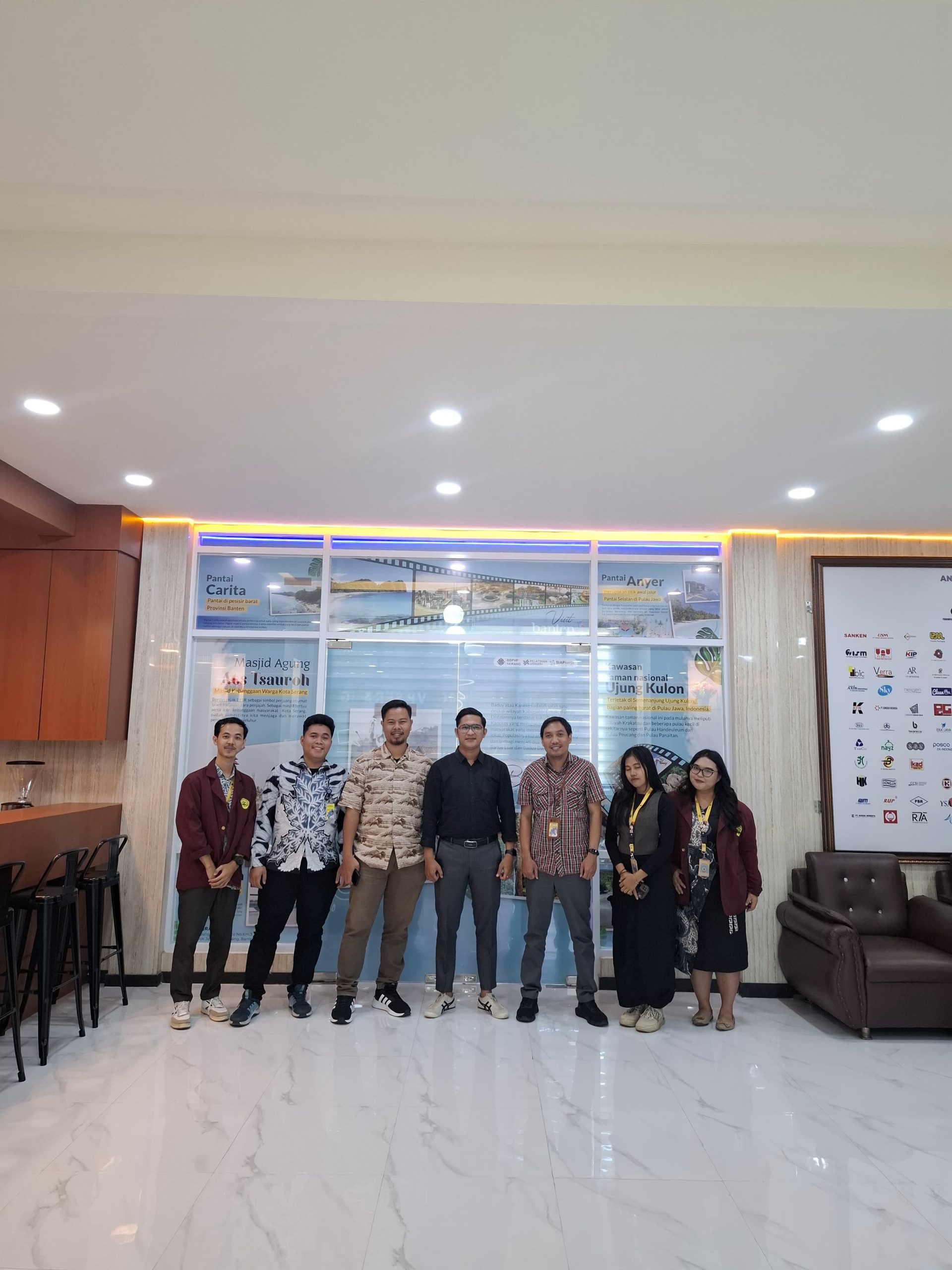 Penjemputan PLP Mahasiswa Pendidikan Nonformal Universitas Sultan Ageng Tirtaysa di BBPVP Serang