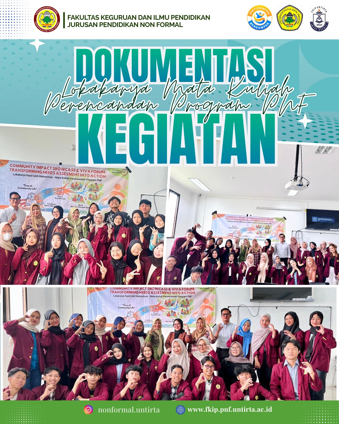 Mahasiswa Semester 3 PNF Ikuti Lokakarya Mata Kuliah Perencanaan Program Pendidikan Nonformal